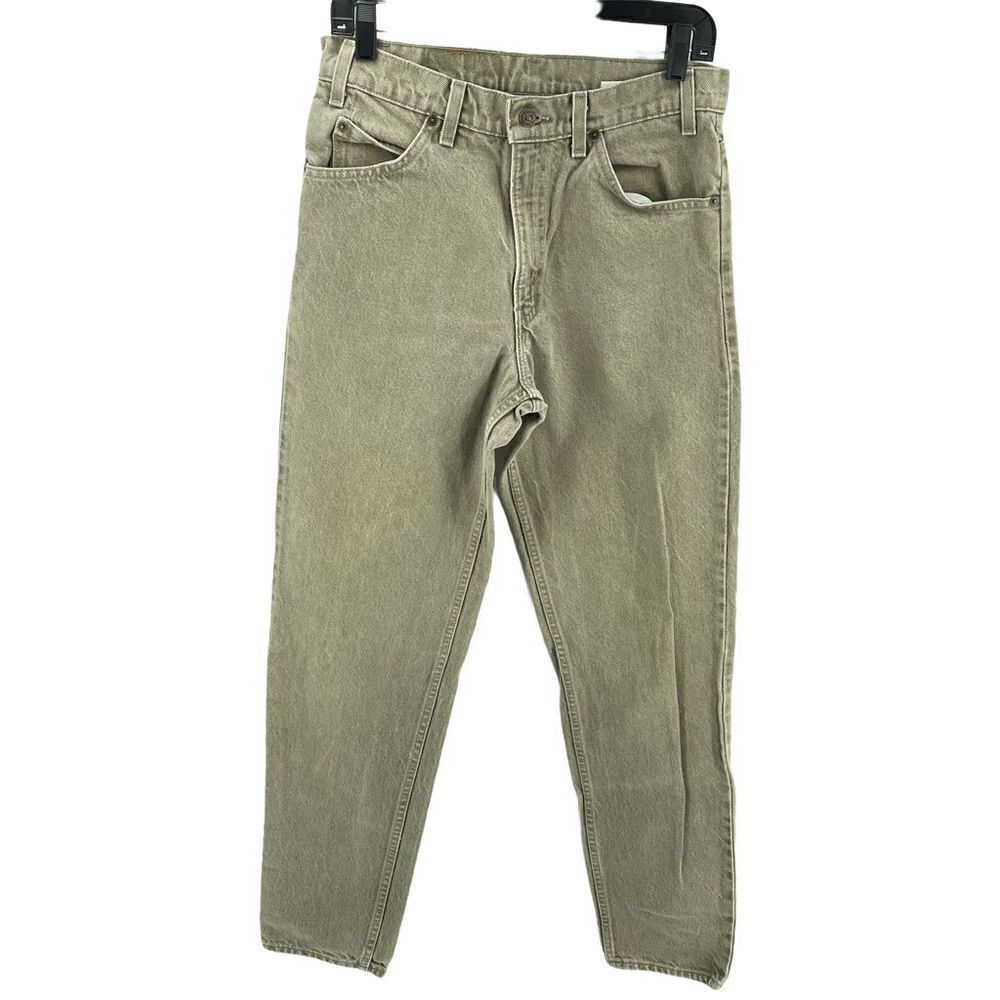 Levi’s orange tag vintage mens acid wash grey gray relaxed fit tapered leg jeans